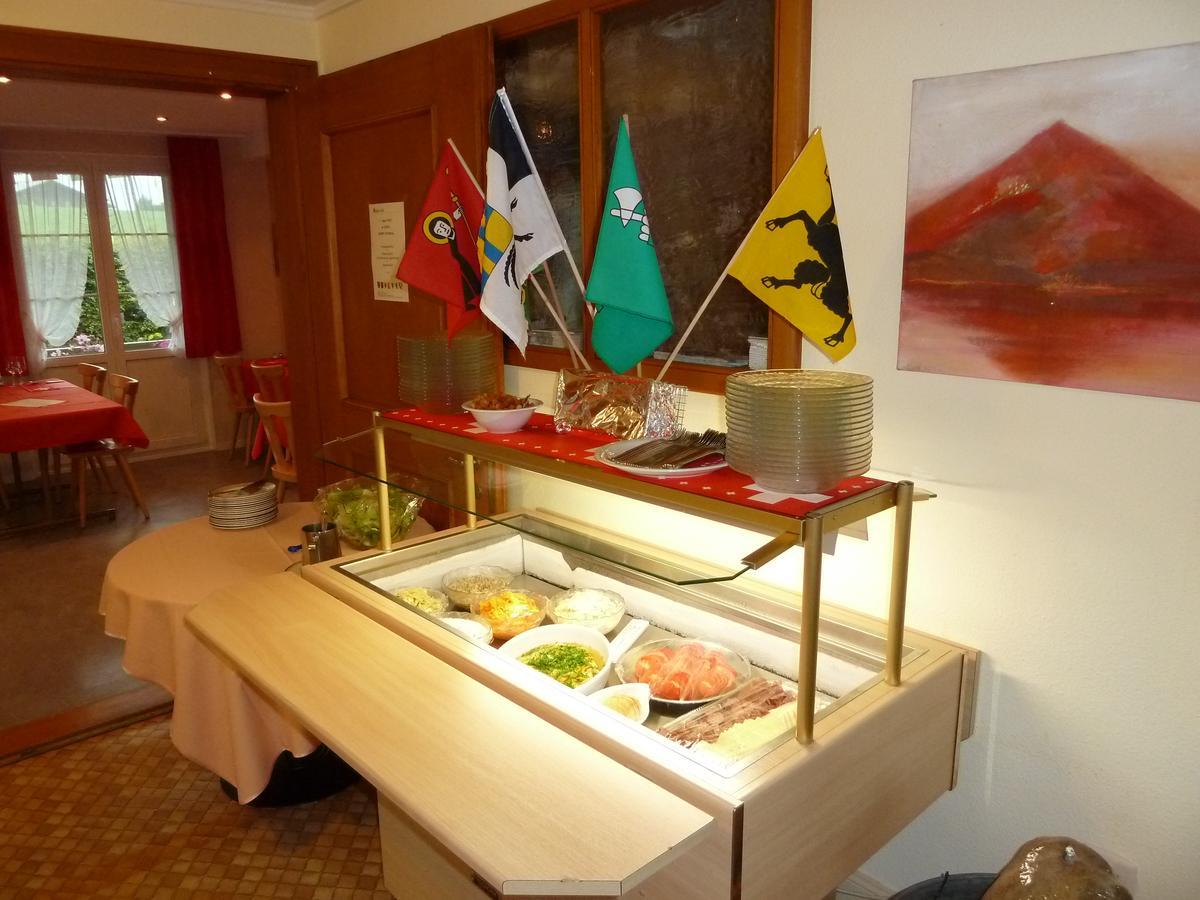 Hotel Restaurant Sunnmatt Aeschi Bei Spiez Eksteriør bilde